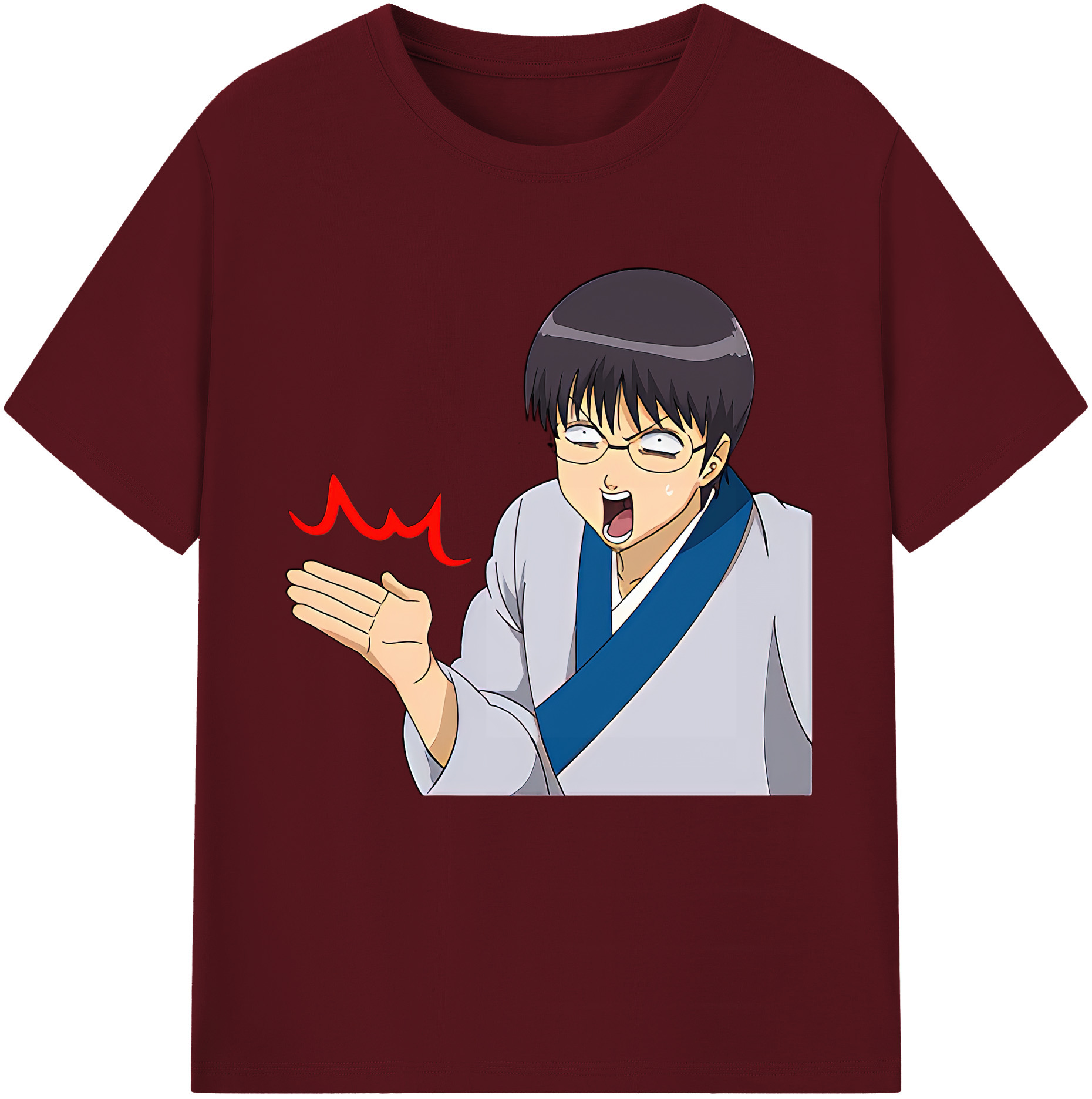 （画像用） ぎんたま 坂田銀時（さかたぎんとき） 神楽 志村新八（しむら しんぱち） GINTAMA Sakata Gintoki Kagura Shimura Shinpachi 綿100％半袖Tシャツ（フロントプリント）